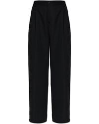 Jil Sander - Wool Gabardine Trousers - Lyst