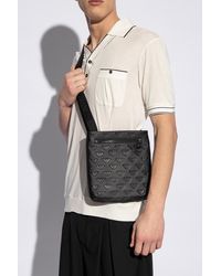 Emporio Armani - Monogrammed Shoulder Bag, - Lyst