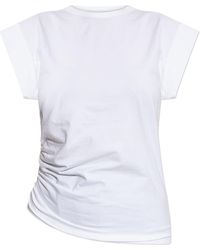 Officine Generale - Short-Sleeved T-Shirt - Lyst