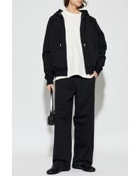 Ami Paris - Wide-Leg Sweatpants - Lyst