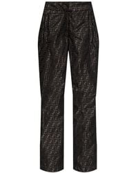 Fendi - Ski Trousers With Monogram - Lyst