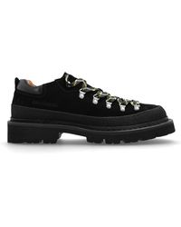 DSquared² - Suede Shoes With Logo - Lyst