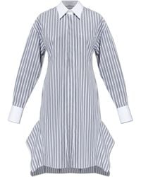 Stella McCartney - Dress With A Striped Pattern - Lyst