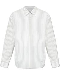 Versace - Shirt With Stripe Pattern - Lyst