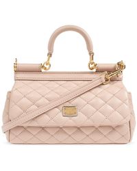 Dolce & Gabbana - Dolce & Gabbana Shoulder Bag Small Sicily - Lyst