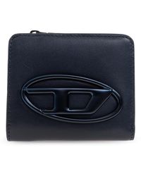 DIESEL - Leather Wallet 'Holi-D' - Lyst