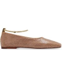 MARIA LUCA - 'augusta' Ballet Flats With Crystals, - Lyst