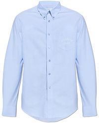 Givenchy - Cotton Shirt With Pocket - Lyst