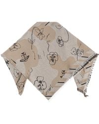 Vivienne Westwood - Cotton Scarf With Monogram - Lyst