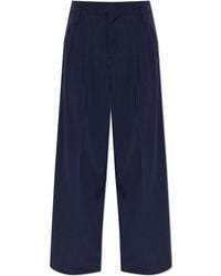 KENZO - Wool Trousers - Lyst