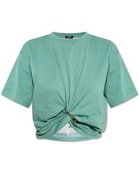 Versace - Top With A Decorative Safety Pin - Lyst