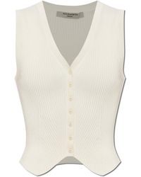 AllSaints - Cruza Vest - Lyst