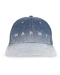 Marni - Denim Baseball Cap - Lyst