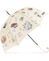 Moschino - Patterned Umbrella - Lyst