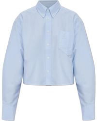 Ami Paris - Oversize Shirt With Pocket - Lyst