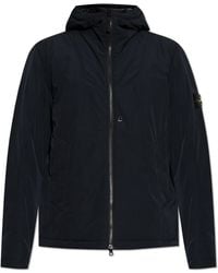 Stone Island - Insulated Jacket 'Micro Twill' - Lyst
