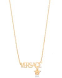 Versace - Necklace With Pendant - Lyst
