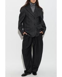 Rohe - Double-Breasted Herringbone Blazer - Lyst