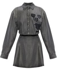 DIESEL - Denim Dress 'De-Drevia-S' - Lyst
