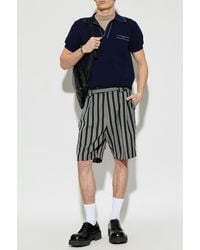 Versace - Polo With Pocket - Lyst