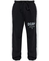 Dolce & Gabbana - Sweatpants With Cuffs - Lyst