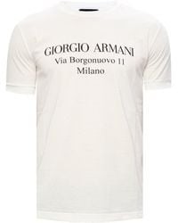 armani tshirt for men