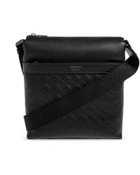Ferragamo - Leather Bag With Logo - Lyst
