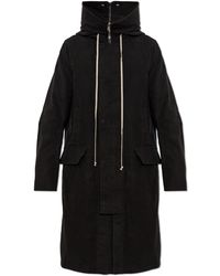 Rick Owens - Insulated Jacket With Stand-Up Collar - Lyst