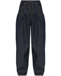 Ganni - Loose-Fit High-Rise Jeans - Lyst