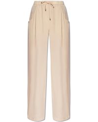 Emporio Armani - Loose Fit Trousers, - Lyst