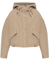 Moncler - Puffer Jacket With Hood 'Eucalyptus' - Lyst
