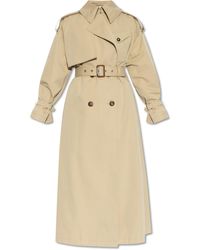 Alexander McQueen - Double-breasted Trench Coat, - Lyst