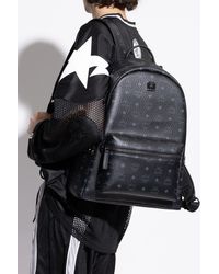 MCM - Backpack With Logo - Lyst