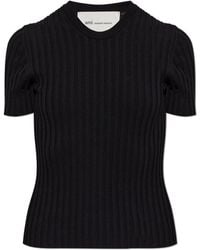 Ami Paris - Pleated Top - Lyst