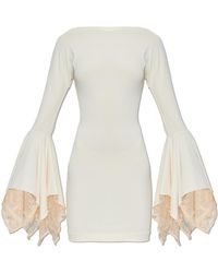 Blumarine - Dress With Long Sleeves - Lyst