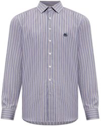 Etro - Striped Pattern Shirt - Lyst