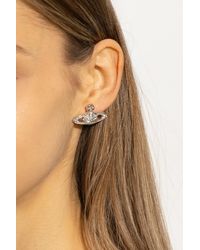 Vivienne Westwood - 'Mini Bas Relief' Earrings - Lyst