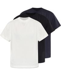 Jil Sander - Three-Pack Of Cotton T-Shirts - Lyst