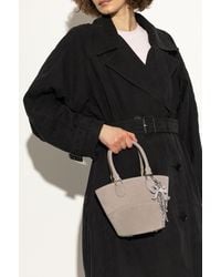 Self-Portrait - Suede Handbag - Lyst