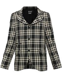 Comme des Garçons - Blazer With Open Lapels - Lyst