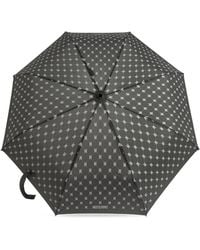 Moschino - Folding Umbrella With Monogram - Lyst
