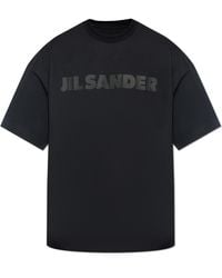Jil Sander - T-Shirt With Logo - Lyst