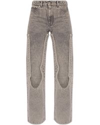 Y. Project - Jeans With Detachable Leg Panel, - Lyst