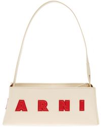 Marni - Shoulder Bag With Logo - Lyst