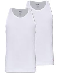 DIESEL - 2-Pack Of Lingerie Tops "Walty-D-Core-2Pack" - Lyst