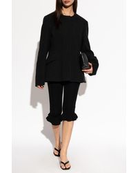 TOTEME - Blazer With A Decoratively Embossed Pattern - Lyst