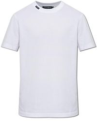 Dolce & Gabbana - T-Shirt With Logo Patch - Lyst