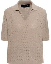 Fabiana Filippi - Polo With Shimmering Sequins - Lyst