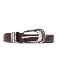 IRO - Leather Belt 'Belly Flat' - Lyst