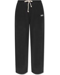 American Vintage - Sweatpants With Printed Logo - Lyst